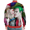Заказать бомберы в Москве. Бомбер The Joker&Harley Quinn Design от balden - готовые дизайны и нанесение принтов.