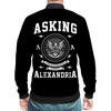 Заказать бомберы в Москве. Бомбер Asking Alexandria от geekbox - готовые дизайны и нанесение принтов.