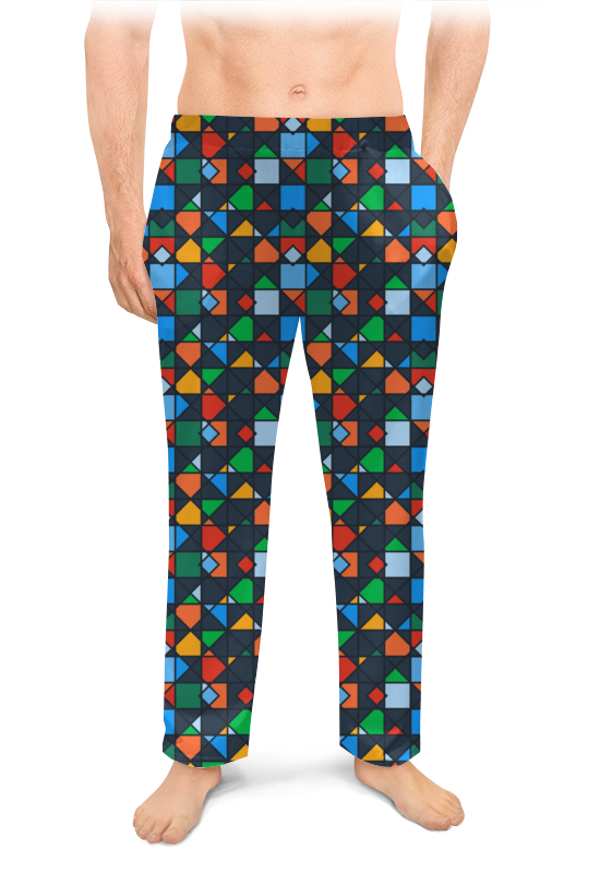 Printio Мужские пижамные штаны Пиксели