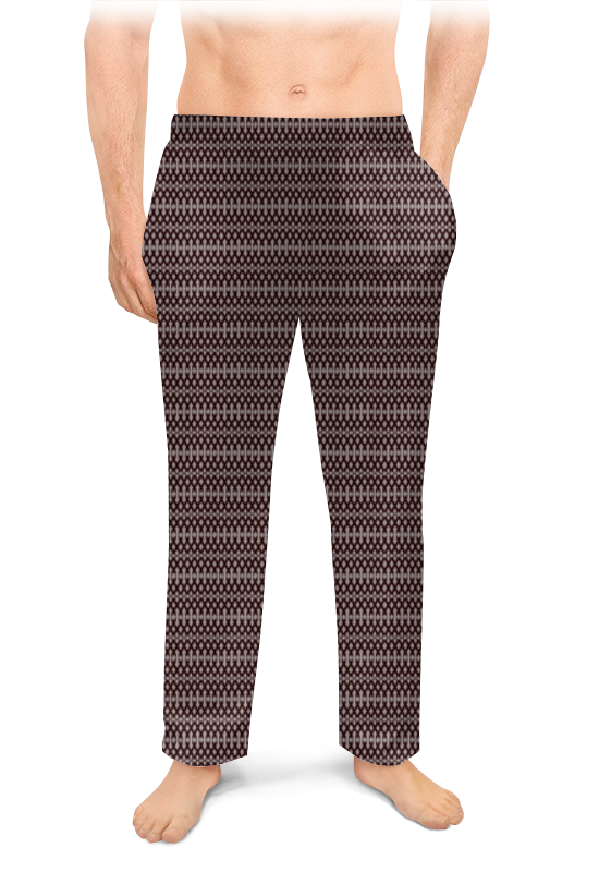 Printio Мужские пижамные штаны Орнамент петельки цена и фото