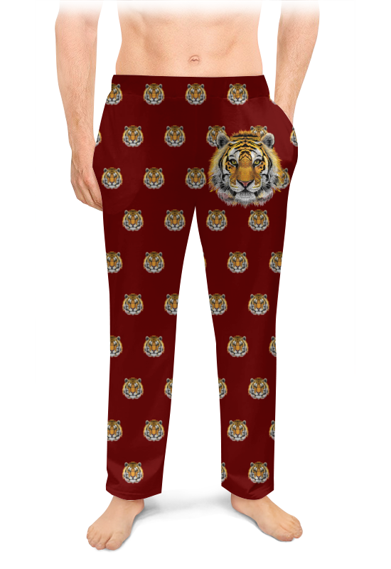 Printio Мужские пижамные штаны Тигры