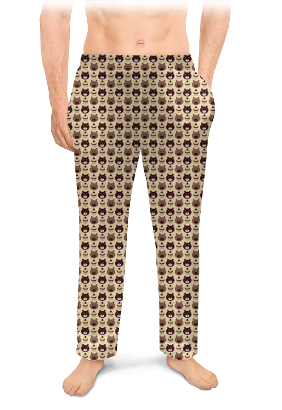 Printio Мужские пижамные штаны Мишки-сладкоежки printio женские пижамные штаны мишки