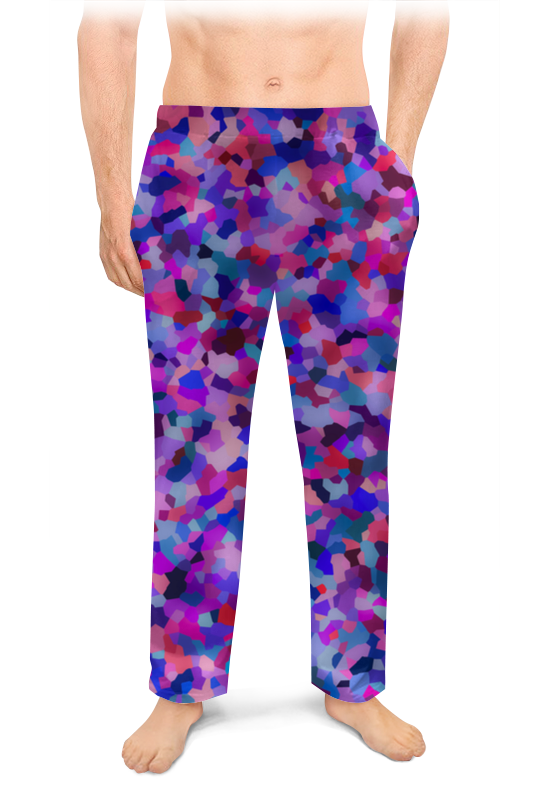 Printio Мужские пижамные штаны Синенькие пятнышки