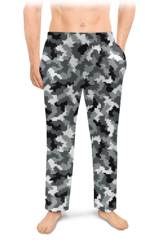 Printio Мужские пижамные штаны Камуфляж printio мужские пижамные штаны абстрактный камуфляж дракона