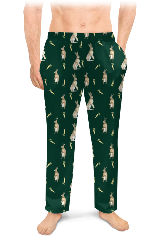 Printio Мужские пижамные штаны Братец кролик printio женские пижамные штаны милый кролик