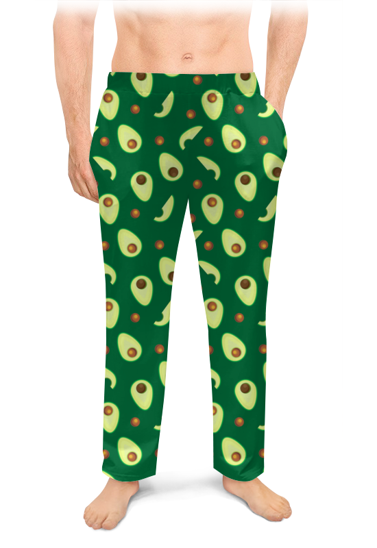 Printio Мужские пижамные штаны Авокадо цена и фото