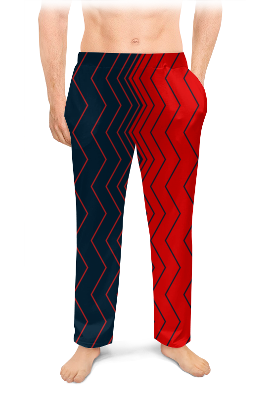 Printio Мужские пижамные штаны Вибрация, с выбором цвета printio женские трусы слипы вибрация с выбором цвета