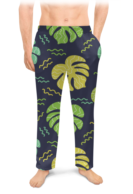 Printio Мужские пижамные штаны Экзотические листья