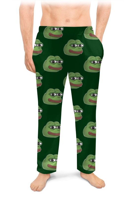 Printio Мужские пижамные штаны Лягушонок пепе - pepe frog