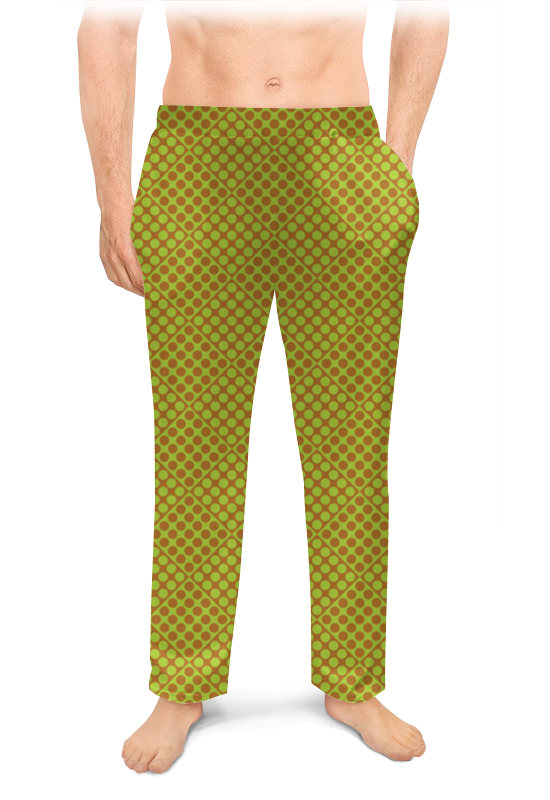 Printio Мужские пижамные штаны Горох в квадрате printio женские пижамные штаны геометрический узор