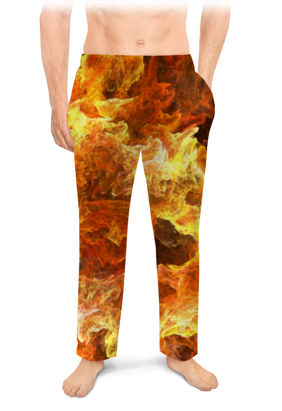Printio Мужские пижамные штаны Global space magic mars (коллекция огонь)