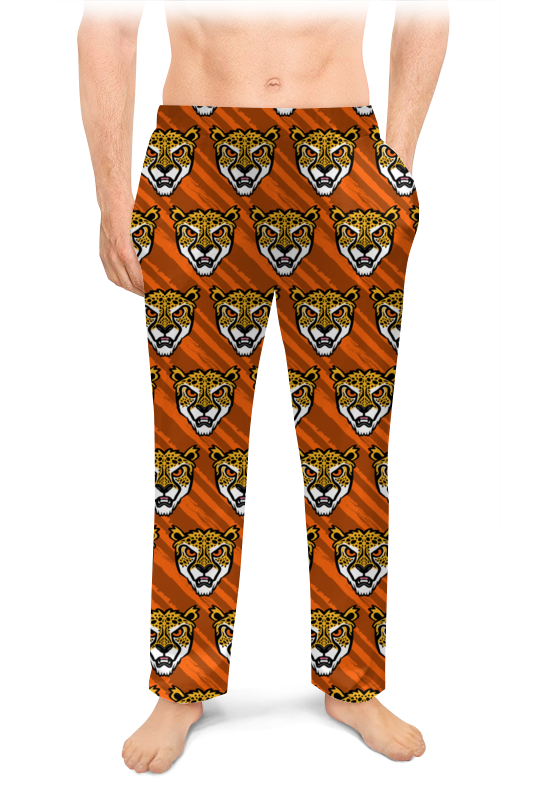 цена Printio Мужские пижамные штаны Леопарды