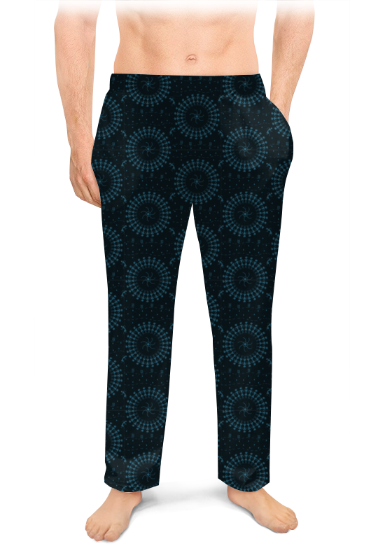 Printio Мужские пижамные штаны Пляшущие человечки printio мужские пижамные штаны узор корги