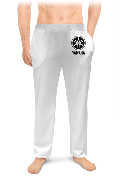 Заказать пижаму в Москве. Мужские пижамные штаны YAMAHA от DESIGNER   - готовые дизайны и нанесение принтов.