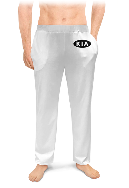 Заказать пижаму в Москве. Мужские пижамные штаны KIA   от DESIGNER   - готовые дизайны и нанесение принтов.