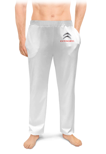 Заказать пижаму в Москве. Мужские пижамные штаны Citroen от DESIGNER   - готовые дизайны и нанесение принтов.