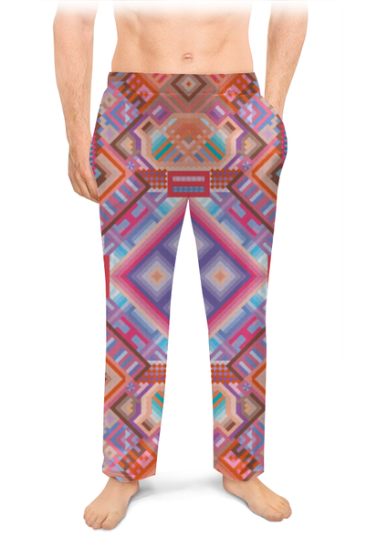 Заказать пижаму в Москве. Мужские пижамные штаны  с абстрактным рисунком от Vadim Koval - готовые дизайны и нанесение принтов.