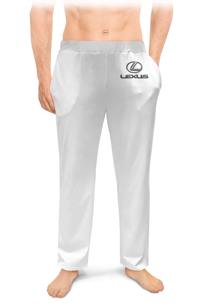 Заказать пижаму в Москве. Мужские пижамные штаны LEXUS  от DESIGNER   - готовые дизайны и нанесение принтов.