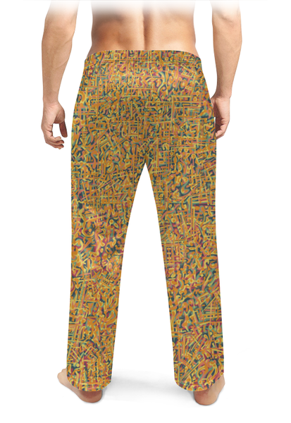 Заказать пижаму в Москве. Мужские пижамные штаны Сандал от Vadim Koval - готовые дизайны и нанесение принтов.