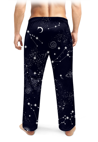 Заказать пижаму в Москве. Мужские пижамные штаны Вселенная  от Дьулус Данилов - готовые дизайны и нанесение принтов.