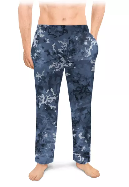 Заказать пижаму в Москве. Мужские пижамные штаны Камуфляж от oneredfoxstore@gmail.com - готовые дизайны и нанесение принтов.
