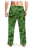 Заказать пижаму в Москве. Мужские пижамные штаны Зеленые листья  от valezar - готовые дизайны и нанесение принтов.