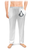 Заказать пижаму в Москве. Мужские пижамные штаны Assassin’s Creed от GeekFox  - готовые дизайны и нанесение принтов.