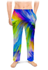Заказать пижаму в Москве. Мужские пижамные штаны Abstract Rainbow от Дана Столыпина - готовые дизайны и нанесение принтов.