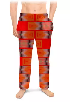 Заказать пижаму в Москве. Мужские пижамные штаны Градиент абстракция от Stil na yarkosti - готовые дизайны и нанесение принтов.