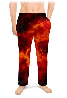Заказать пижаму в Москве. Мужские пижамные штаны К звездам! от The Spaceway  - готовые дизайны и нанесение принтов.