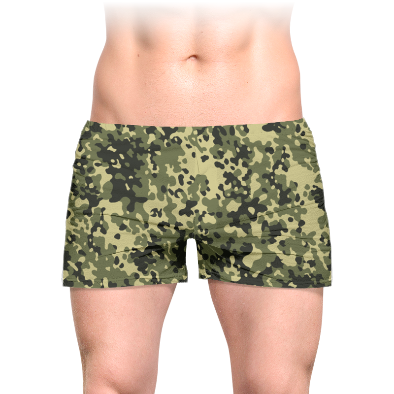 Printio Трусы мужские с полной запечаткой Камуфляж