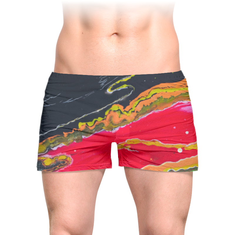 Printio Трусы мужские с полной запечаткой Абстракция 2