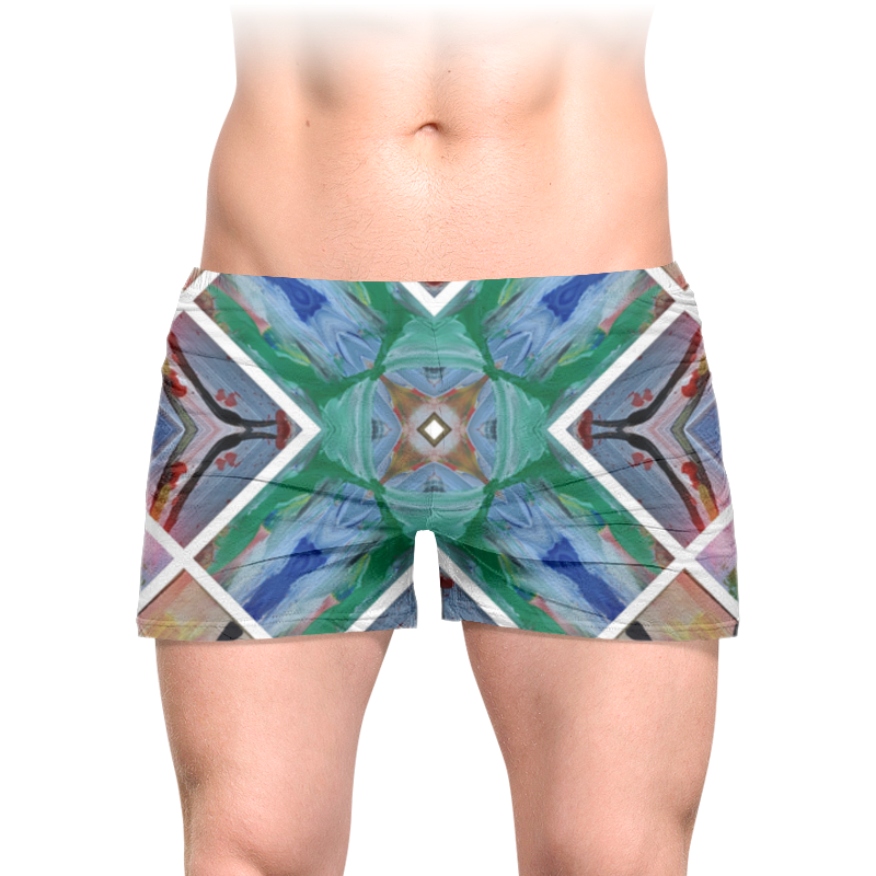 Printio Трусы мужские с полной запечаткой Абстракция, крылья