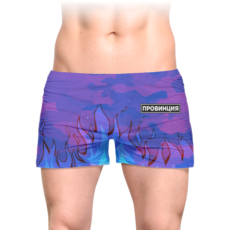 Трусы мужские с полной запечаткой.