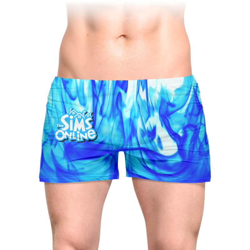 Printio Трусы мужские с полной запечаткой Sims online printio футболка с полной запечаткой мужская sims online
