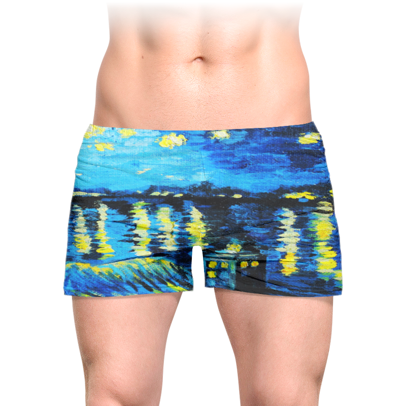 Printio Трусы мужские с полной запечаткой Van gogh