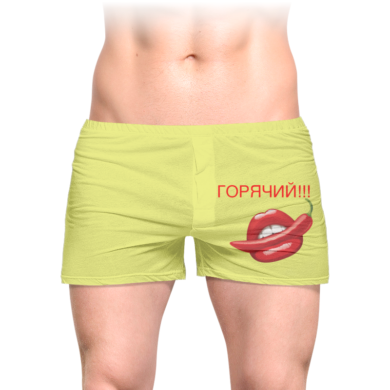 Printio Трусы мужские с полной запечаткой Горячий перчик