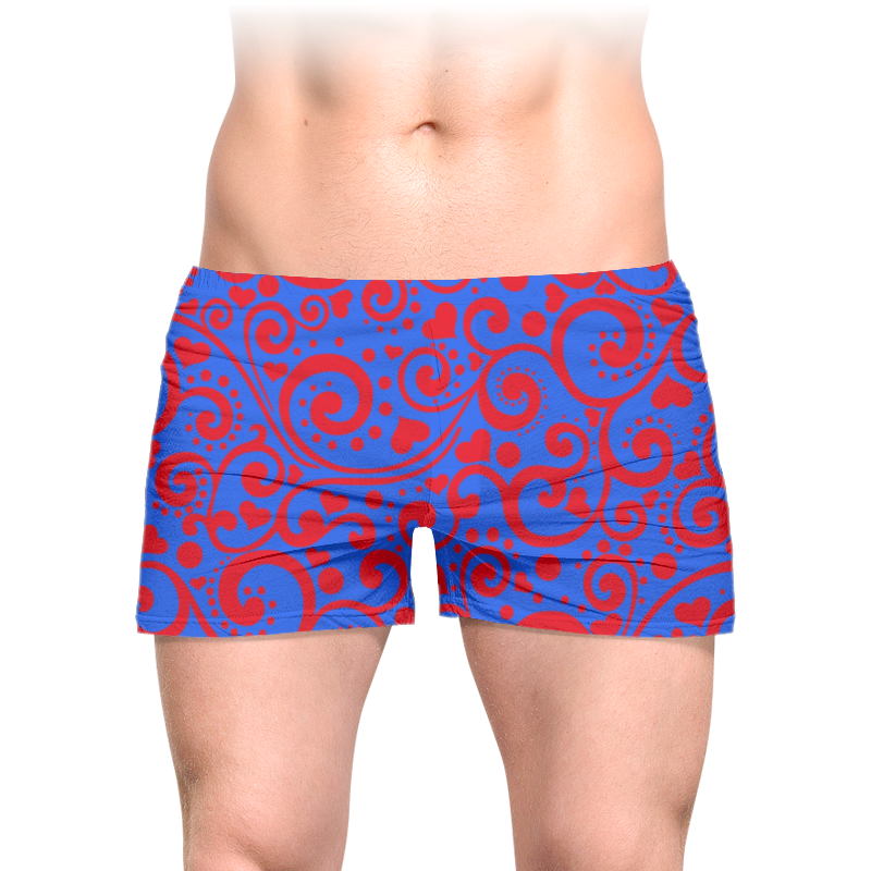 Трусы мужские с полной запечаткой.