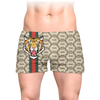 Заказать трусы в Москве. Трусы мужские с полной запечаткой "Tiger" в стиле Gucci от Елена Елена - готовые дизайны и нанесение принтов.