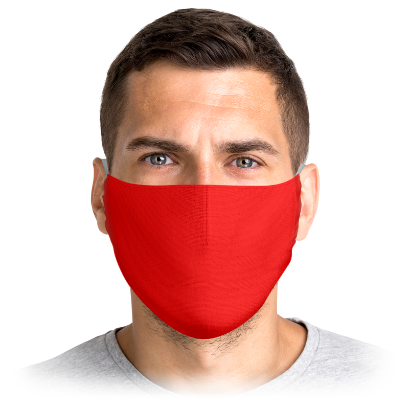 printio маска лицевая маска Printio Маска лицевая Красная маска