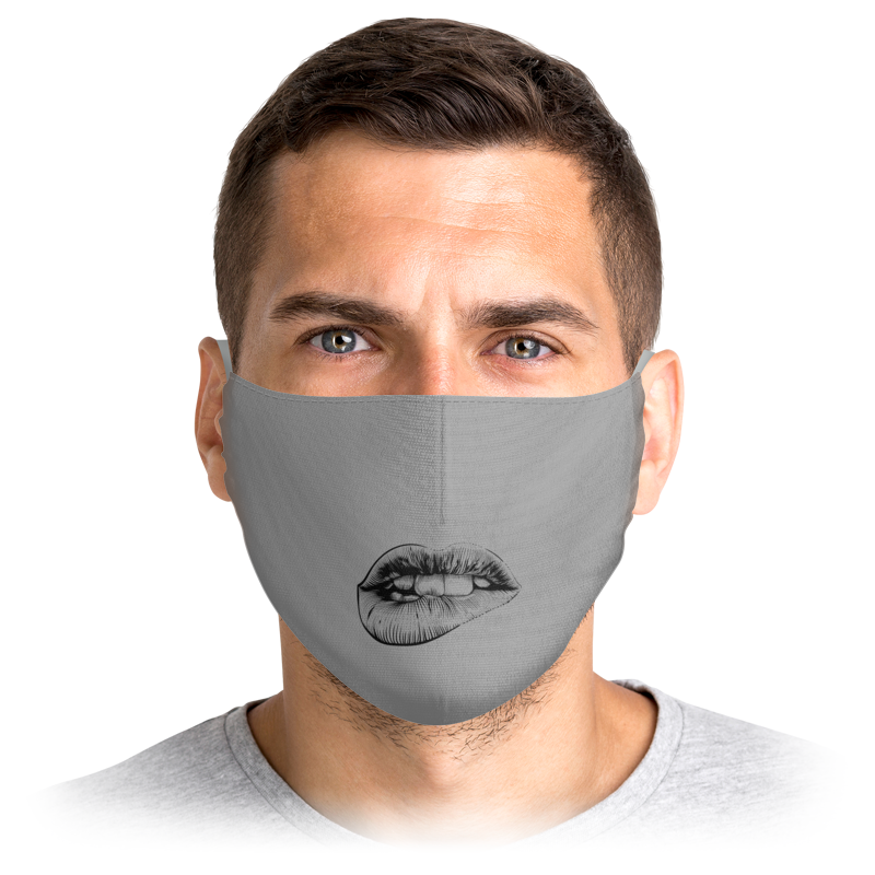 printio маска лицевая лицевая маска анти штраф Printio Маска лицевая Маска губы