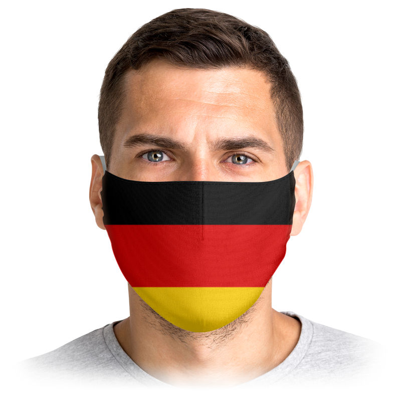 Printio Маска лицевая Флаг германии