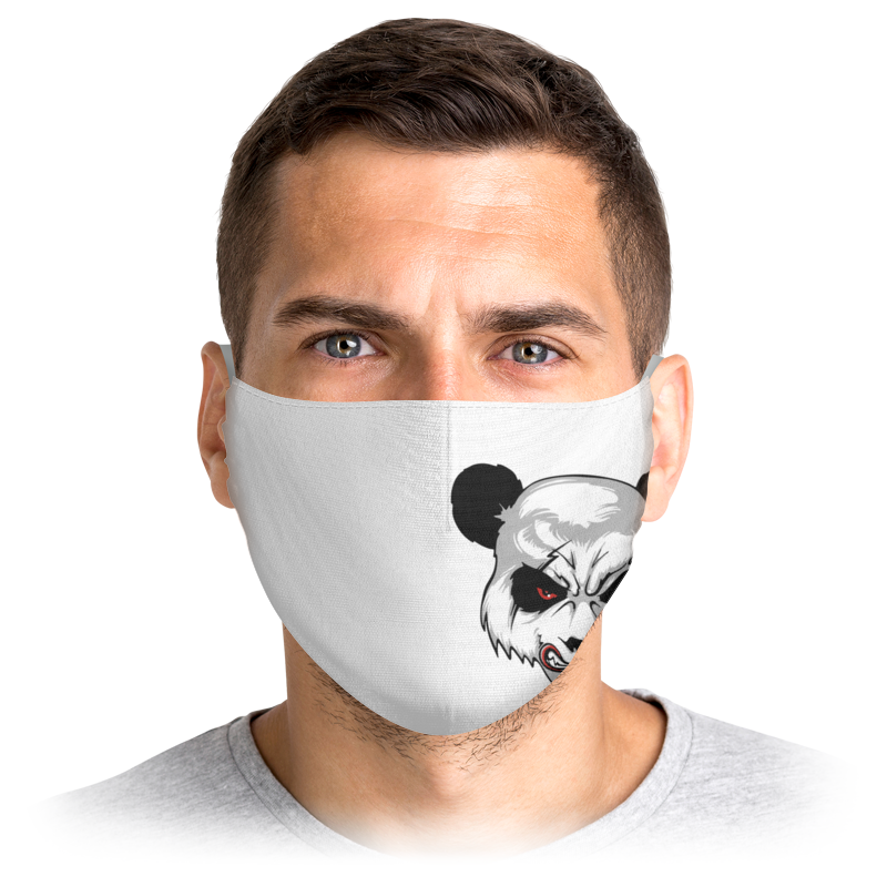 Printio Маска лицевая Bad panda printio маска лицевая защитная маска с принтом bad bunny