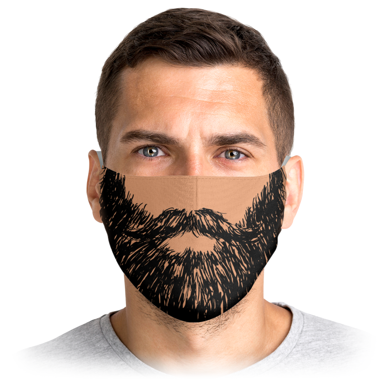 цена Printio Маска лицевая маска борода