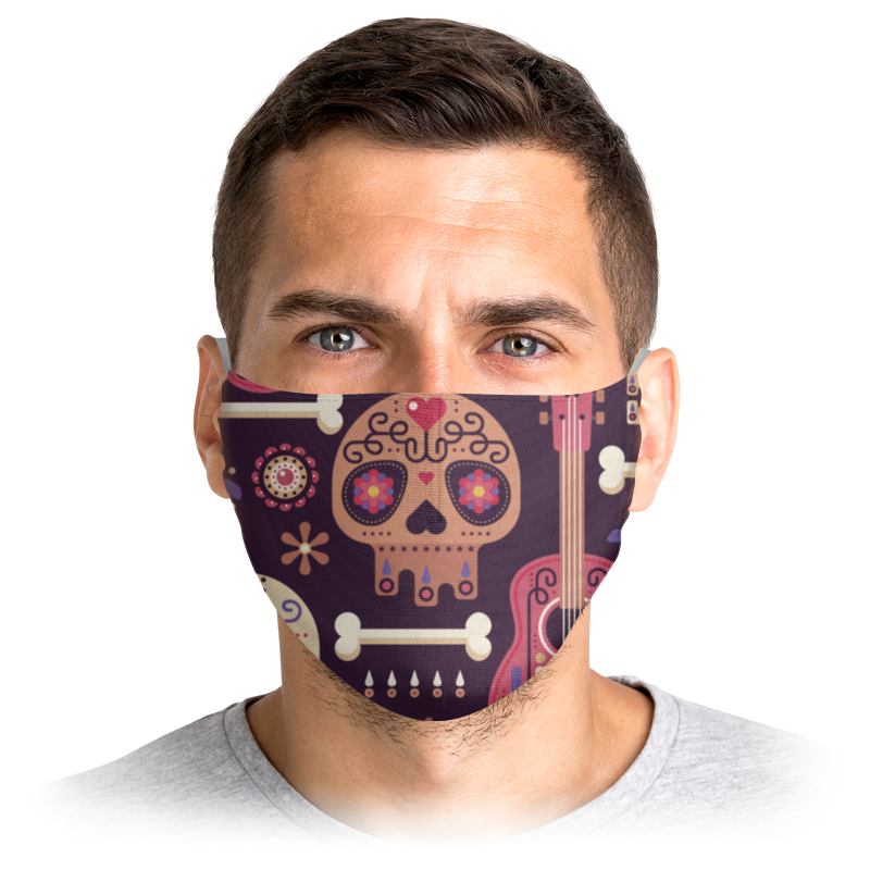 Printio Маска лицевая Сахарные черепа printio маска лицевая черепа и кости