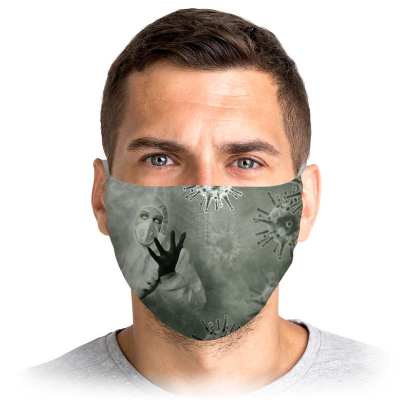printio маска лицевая вирусы Printio Маска лицевая Вирусы