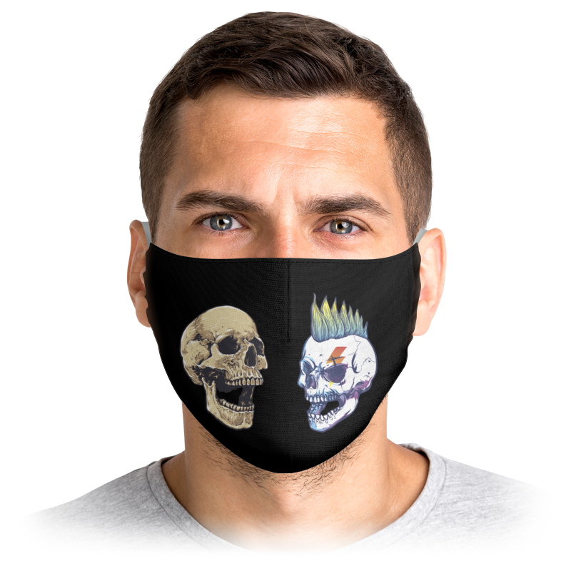 Printio Маска лицевая Хайп covid-19 + printio маска лицевая защита от covid 19