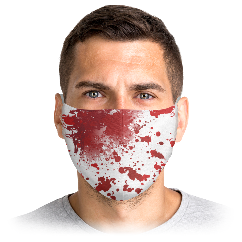 Printio Маска лицевая хирургическая маска - кровь printio маска лицевая хирургическая маска кровь