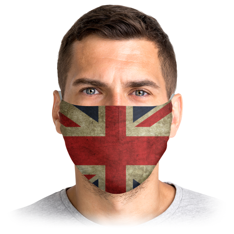 Printio Маска лицевая Английский флаг printio маска лицевая имперский флаг