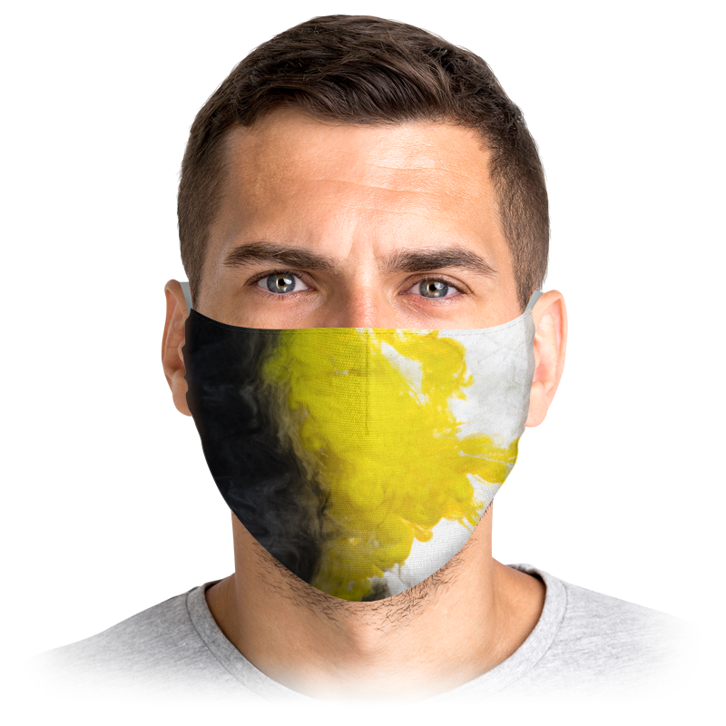 Printio Маска лицевая Абстракция маска унисекс моющаяся многоразовая для лица для взрослых и детей